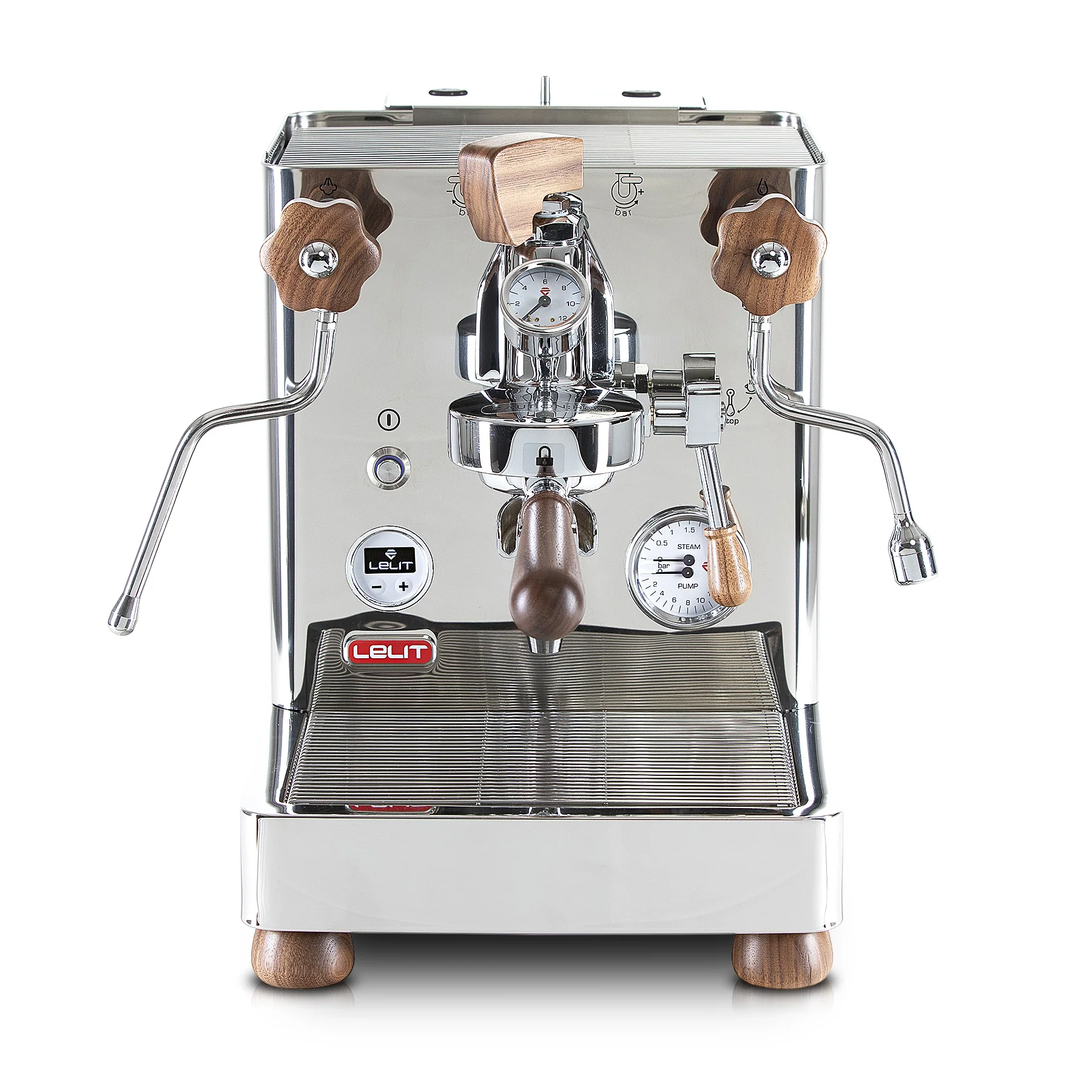 Dual Boiler Espresso Machine with Flow Control