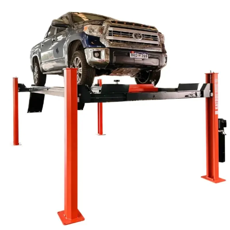 15,000 lb 4-Post Alignment Lift with Rolling Jacks
