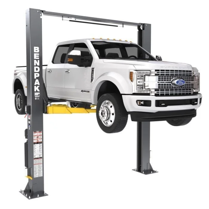 12,000 lb Clear Floor 2-Post Car Lift