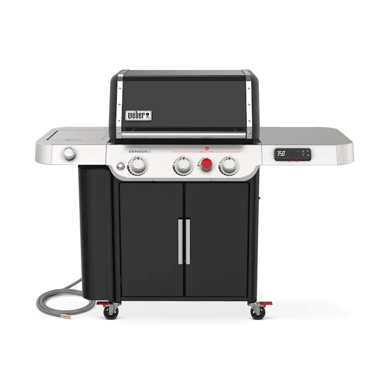 Smart 3-Burner Gas Grill with Side Burner