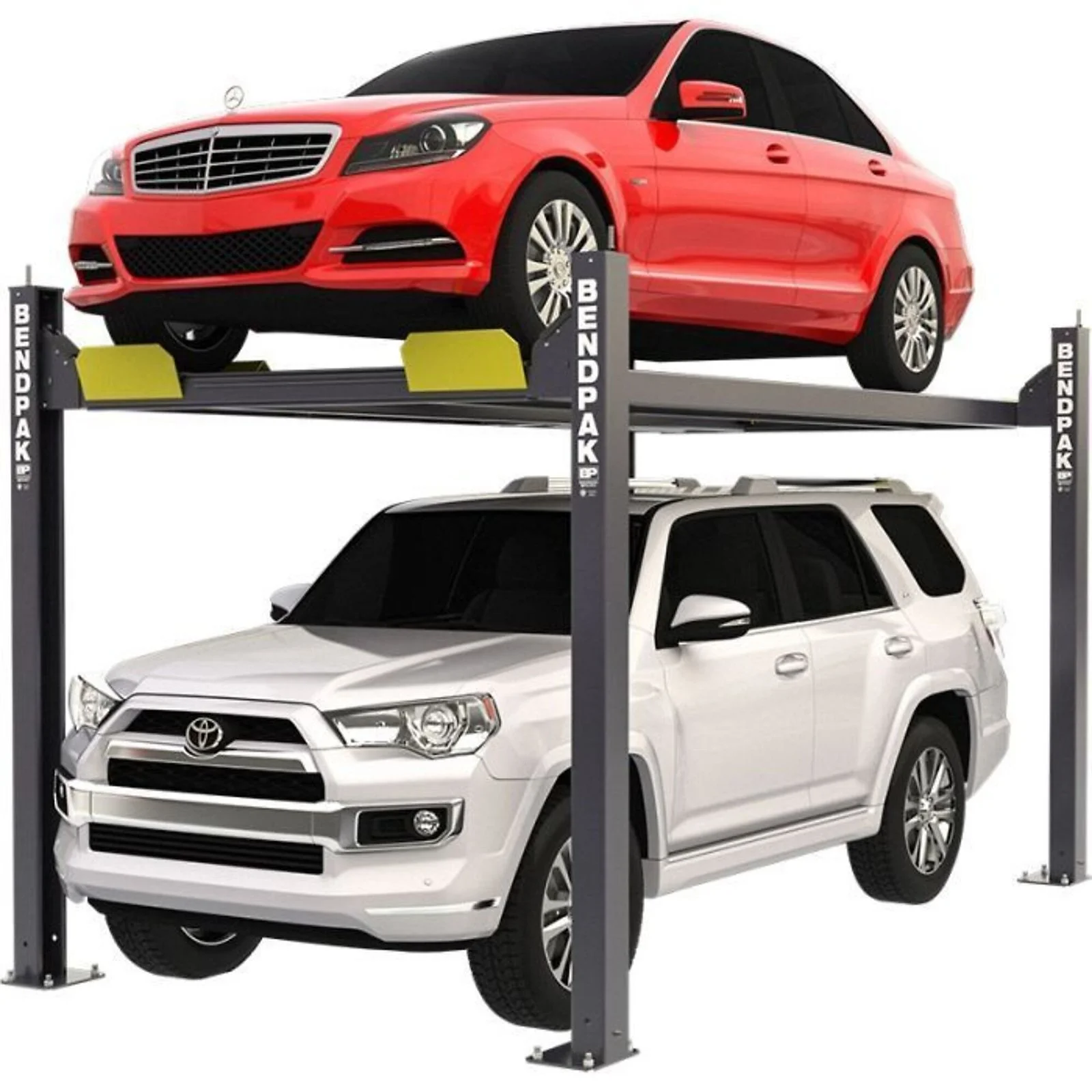 7000 lb 4-Post Compact Car Lift