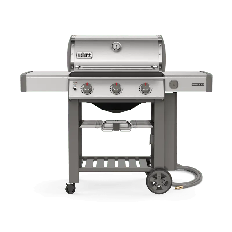 3-Burner Stainless Steel Gas Grill