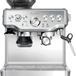 Espresso Machine with Built-In Grinder