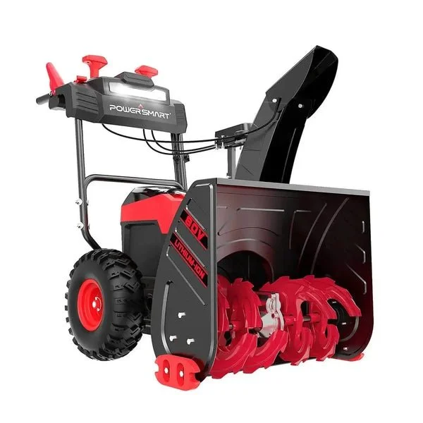 24 Inch 80V Cordless Battery Snow Blower
