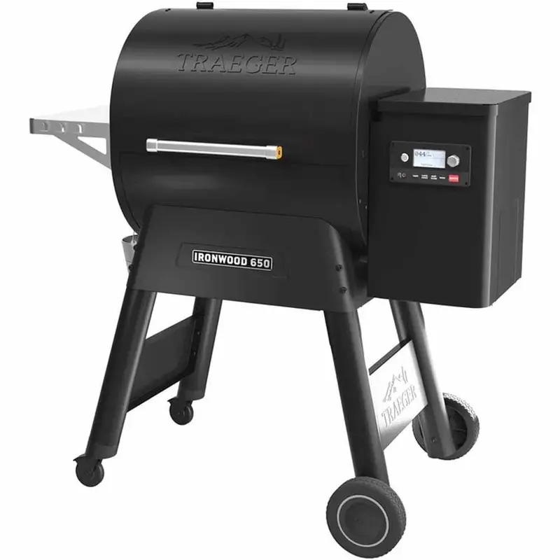 Wood Pellet Grill and Smoker, 650 Sq In