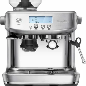 Espresso Machine with Grinder and Digital Display