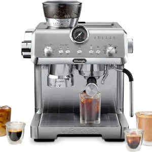 Espresso Machine with Grinder and Cold Brew
