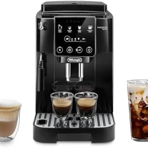 Automatic Espresso Machine with Manual Milk Frother and Grinder