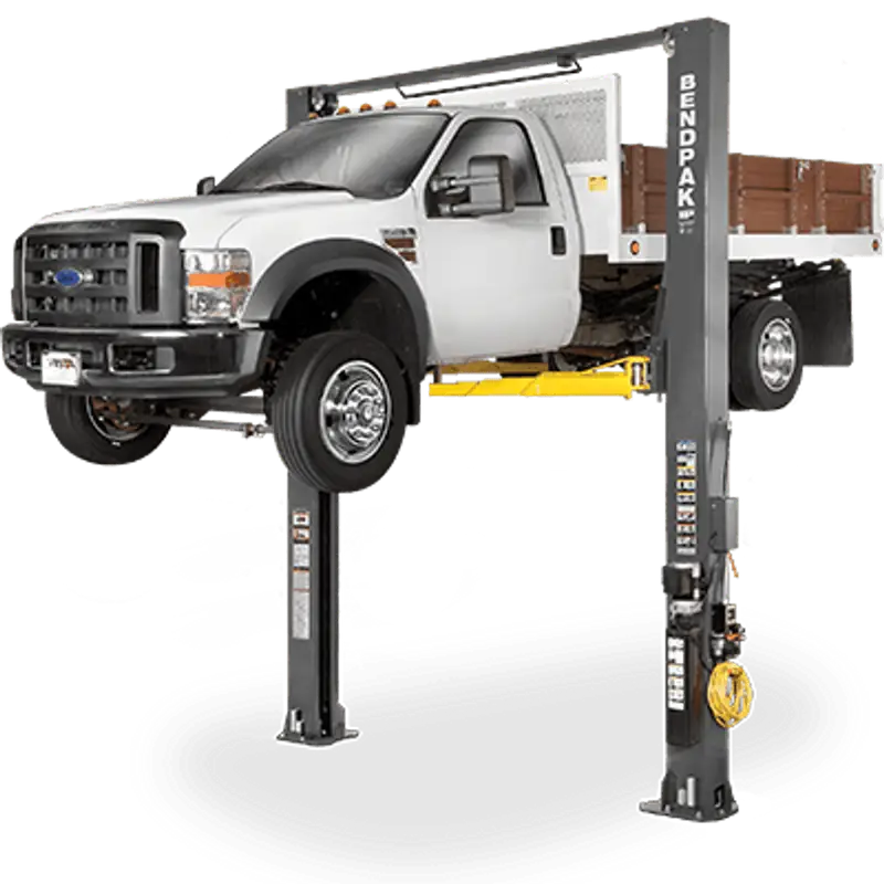 10,000 lb Adjustable Width High Rise 2-Post Car Lift