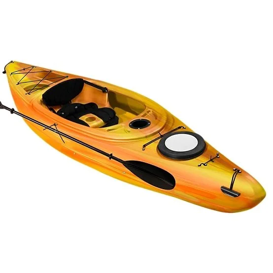 10.4 ft Sit-In Recreational Kayak with Paddle - Image 2