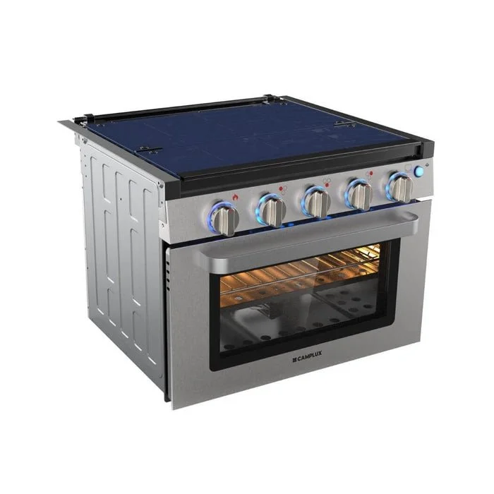 17 Inch RV Oven with 3-Burner Gas Cooktop - Image 3