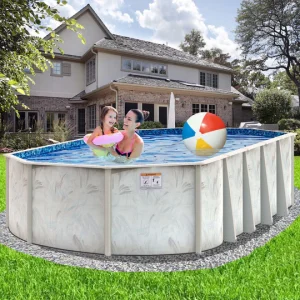 Steel Frame Oval Swimming Pool Bundle