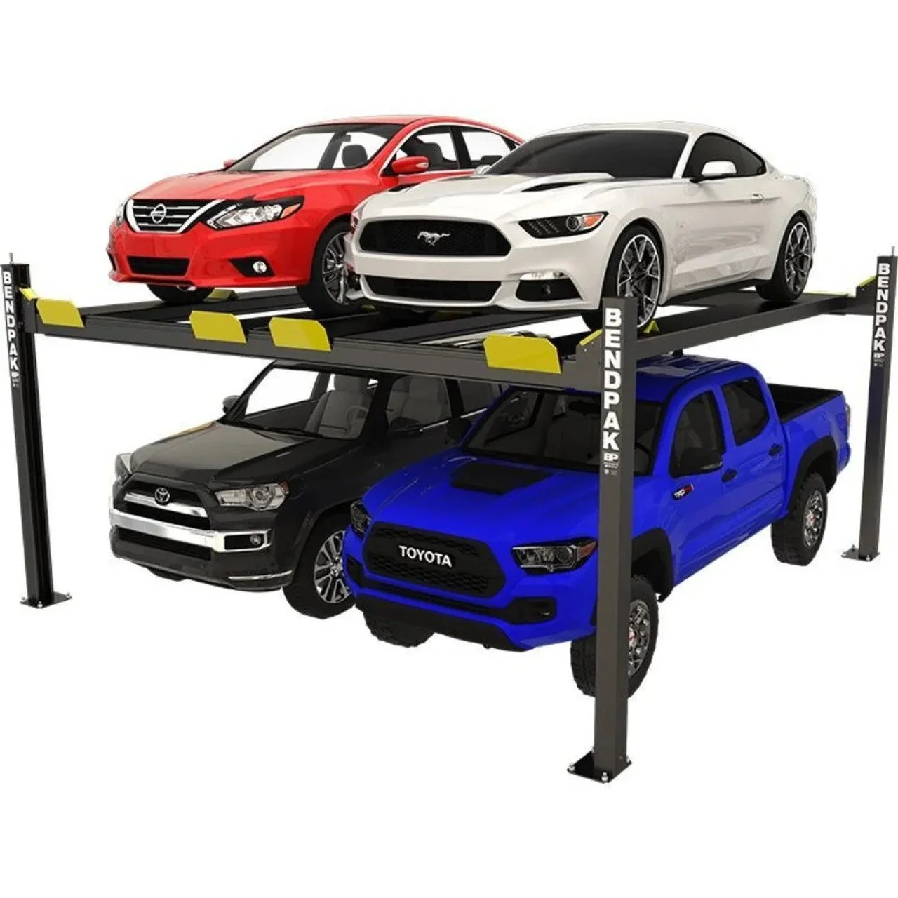 9,000 lb Super-Wide 4-Post Car Lift