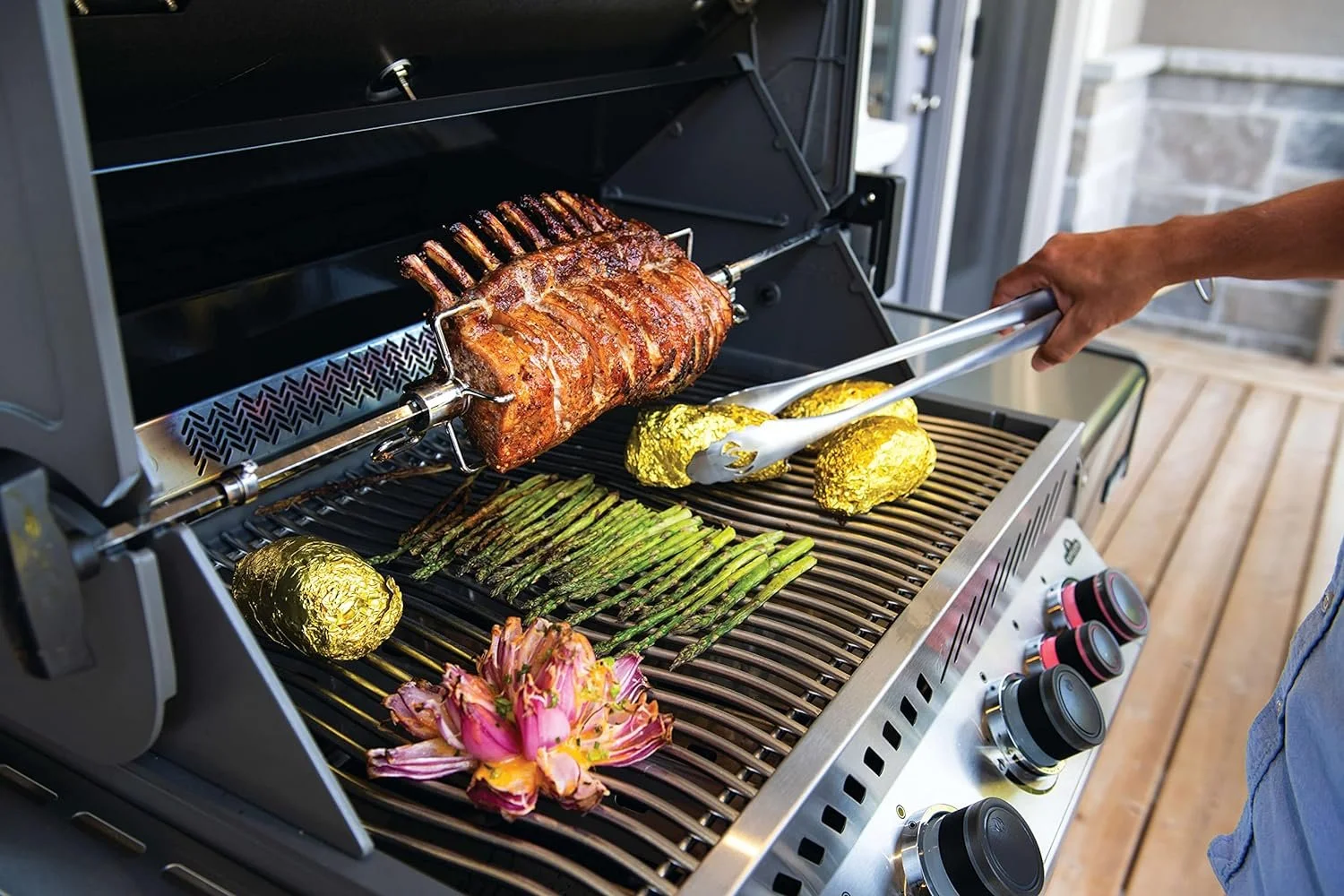 4-Burner Propane Gas Grill - Image 3