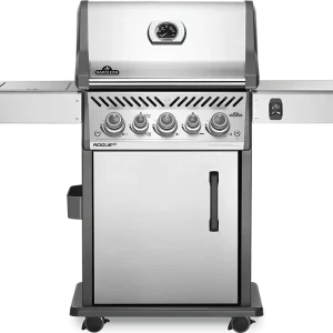 4-Burner Gas Grill with Side Burner