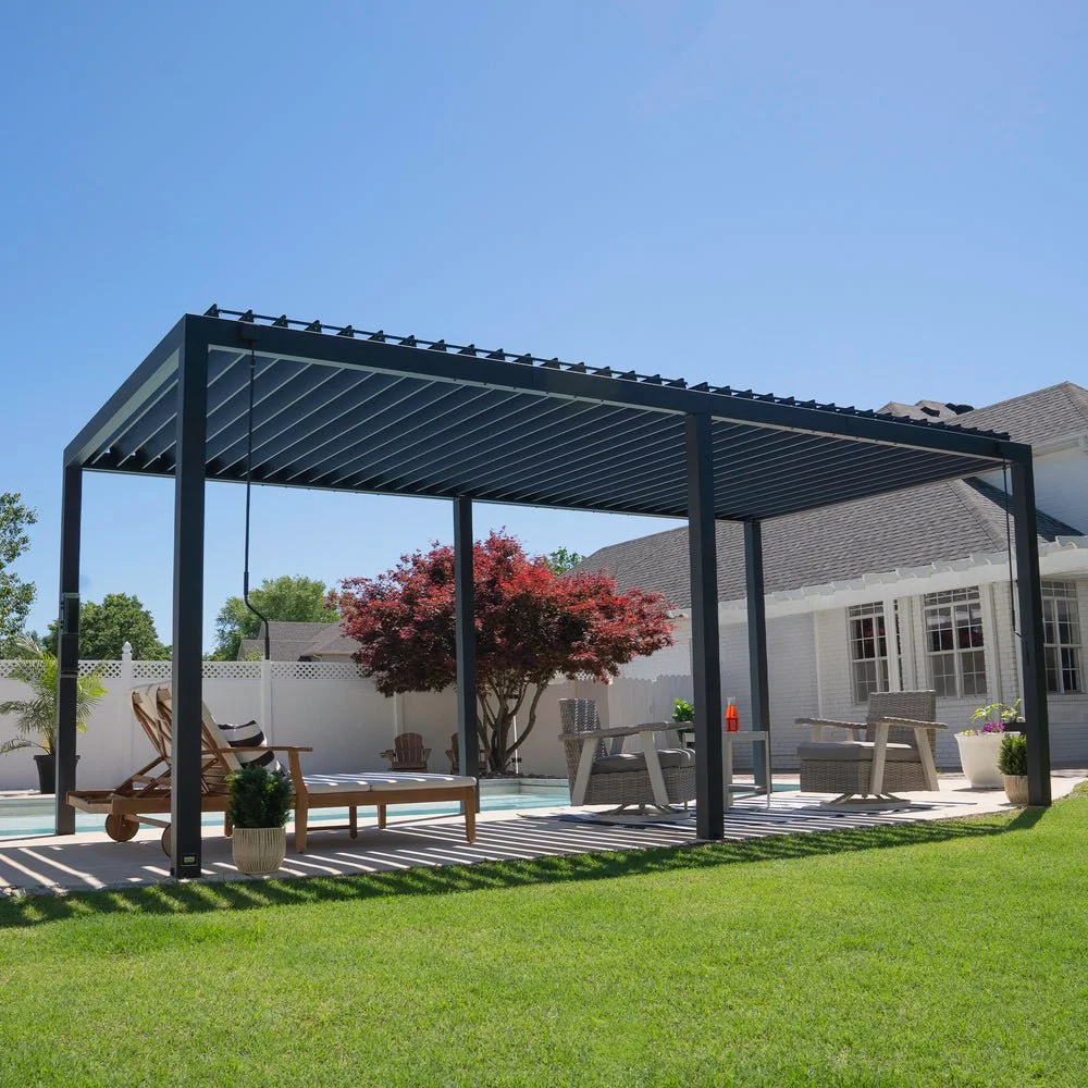 Louvered Aluminum Pergola
