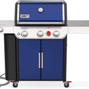 3-Burner Stainless Gas Grill with Side Burner