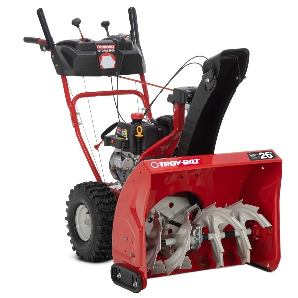 26 Inch 208cc Two-Stage Gas Snow Blower with Electric Start