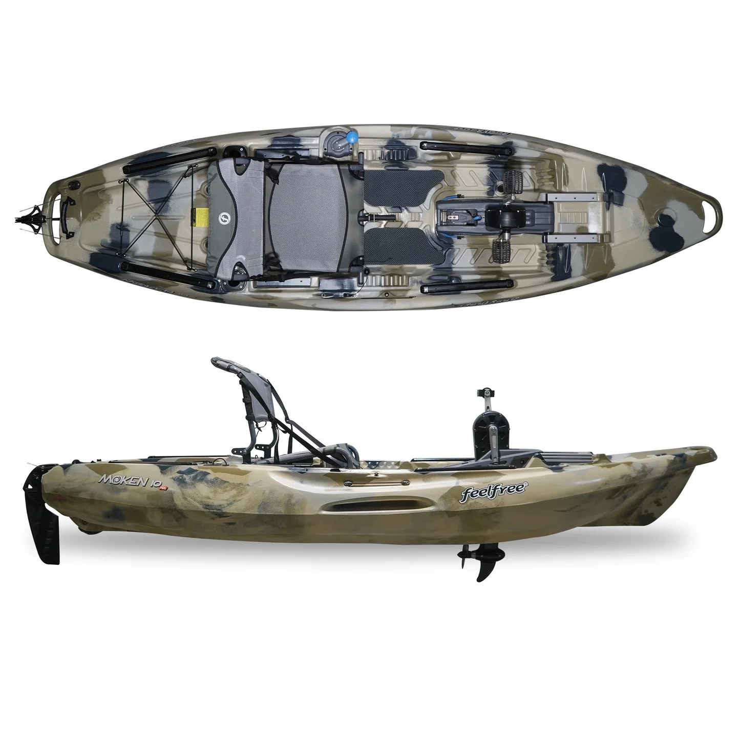 10 ft Pedal Drive Fishing Kayak