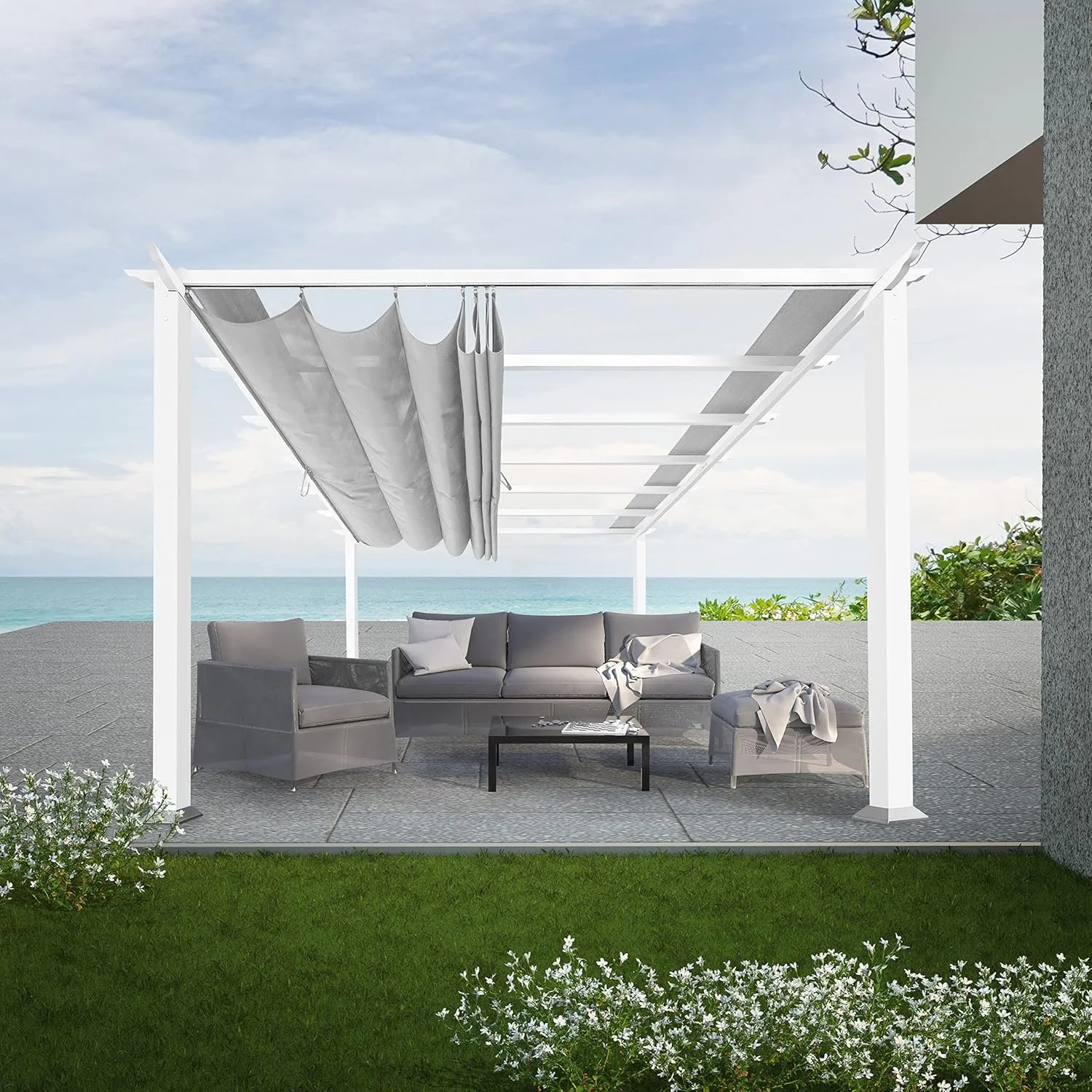 Freestanding Aluminum Pergola