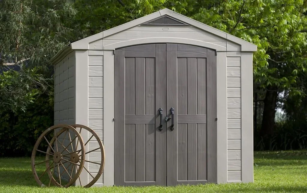 Heavy Duty Plastic Outdoor Storage Shed - Image 2