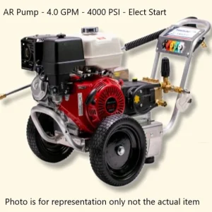 4000 PSI 4.0 GPM Belt Drive Gas Pressure Washer with Electric Start