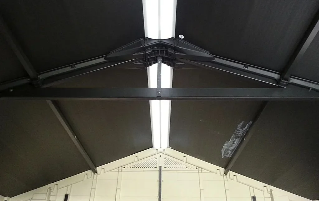 Heavy Duty Plastic Outdoor Storage Shed - Image 3