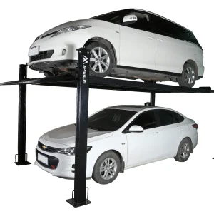 8000LB 4-Post Portable Storage Car Lift